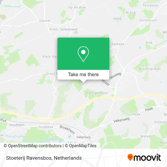 Stoeterij Ravensbos map