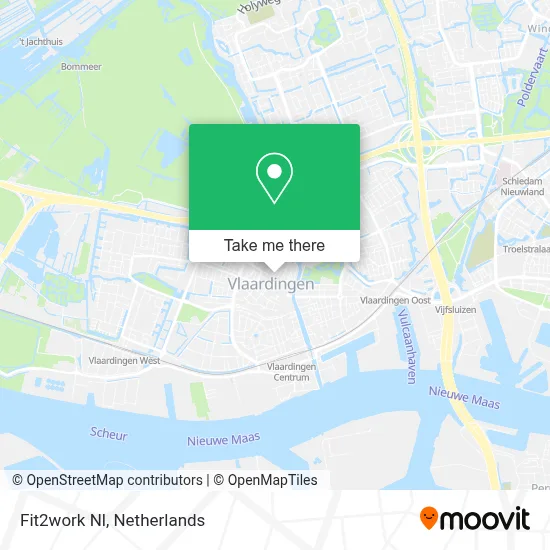 Fit2work Nl map