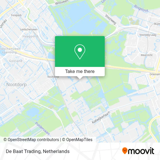 De Baat Trading map