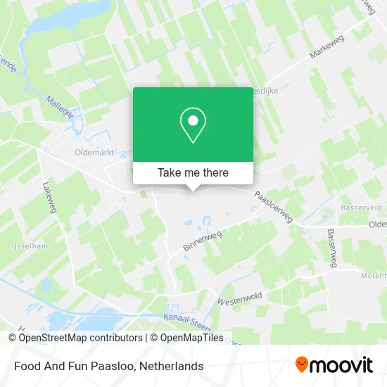 Food And Fun Paasloo map