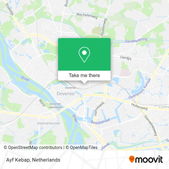 Ayf Kebap map
