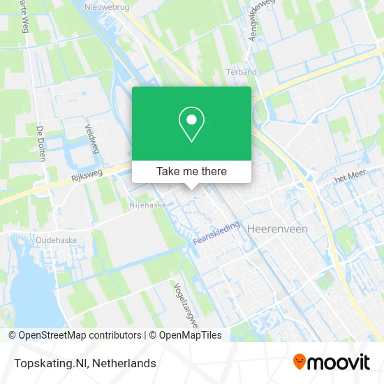 Topskating.Nl map