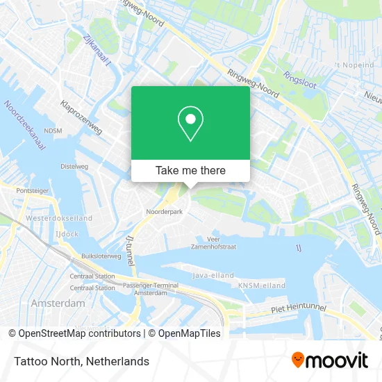Tattoo North map