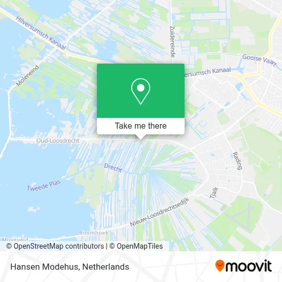 Hansen Modehus map