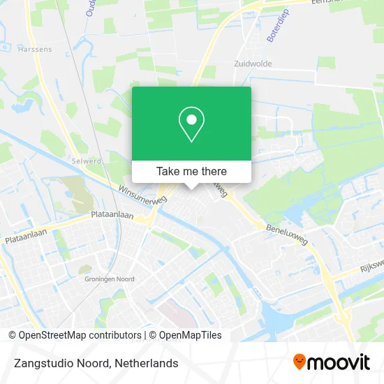 Zangstudio Noord map
