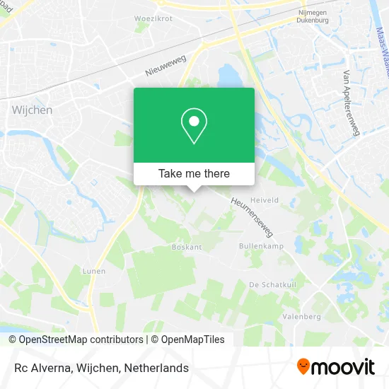 Rc Alverna, Wijchen map
