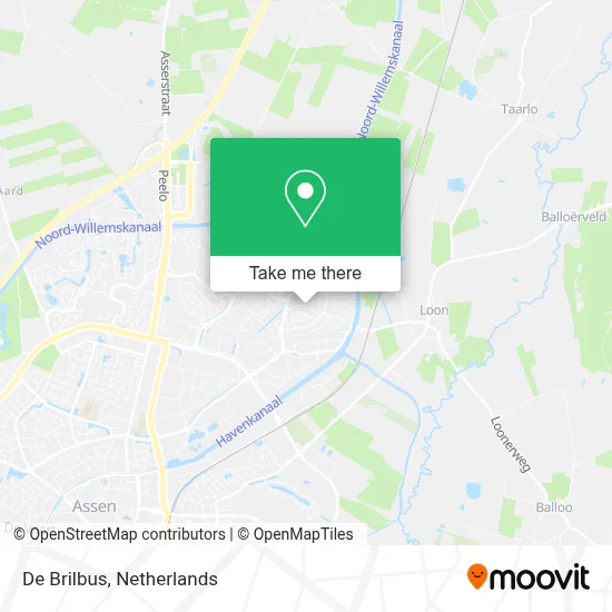 De Brilbus map