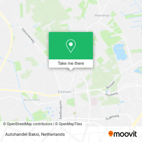 Autohandel Baksi map