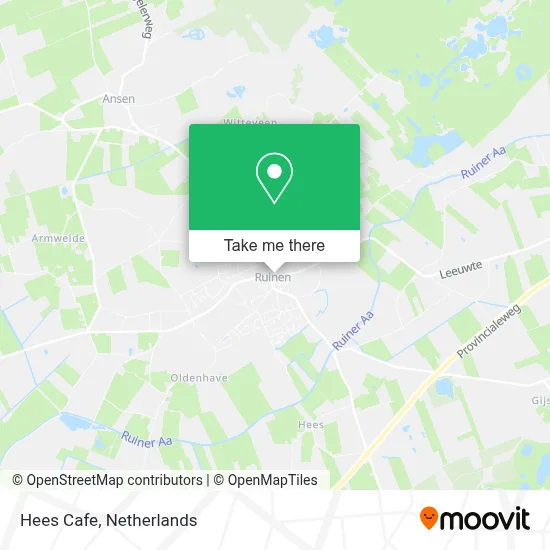 Hees Cafe map