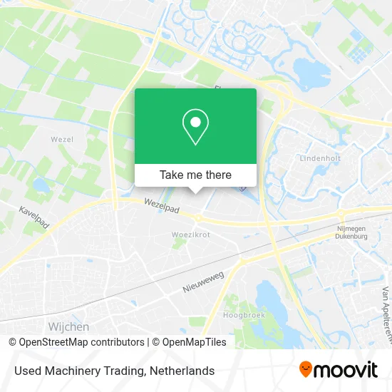 Used Machinery Trading map