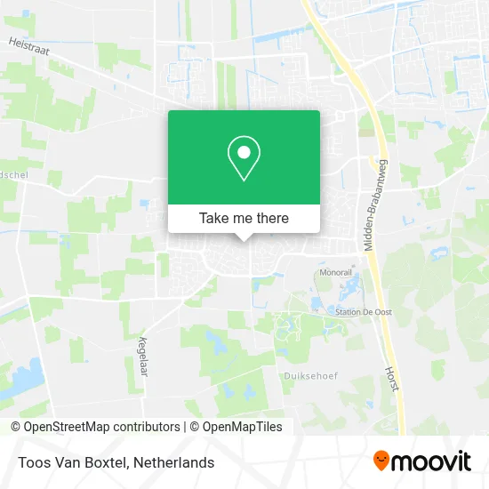 Toos Van Boxtel map