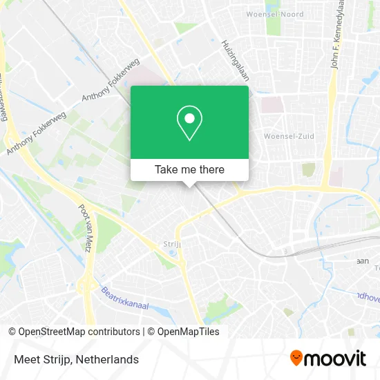 Meet Strijp map
