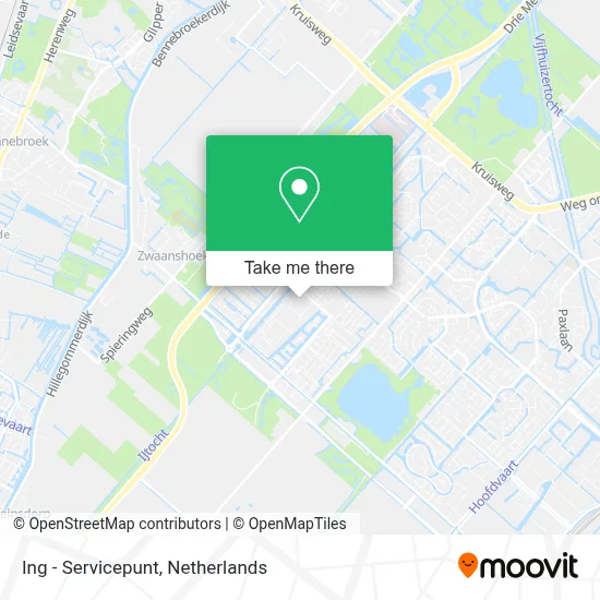 Ing - Servicepunt map