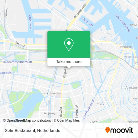 Sefir Restaurant map