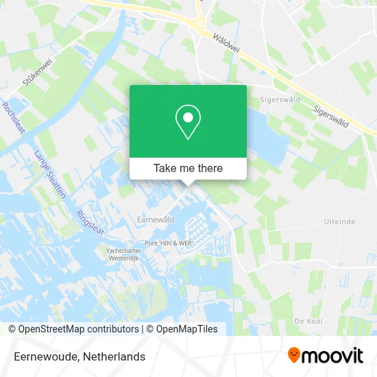 Eernewoude map