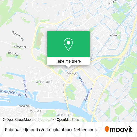 Rabobank Ijmond (Verkoopkantoor) map