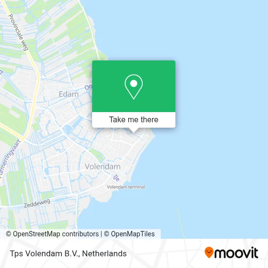 Tps Volendam B.V. map