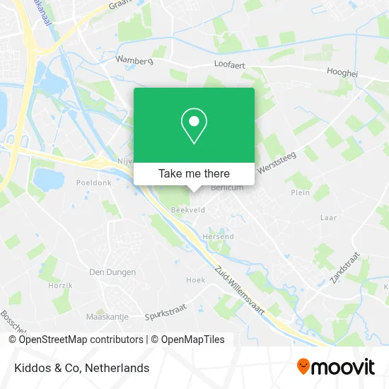 Kiddos & Co map