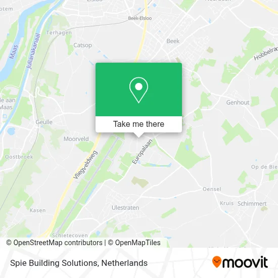 Spie Building Solutions map