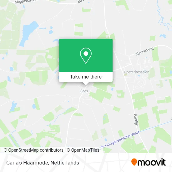 Carla's Haarmode map