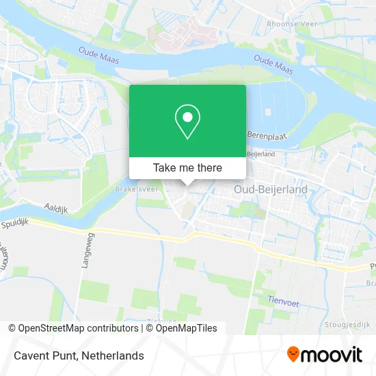 Cavent Punt map