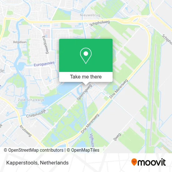 Kapperstools map