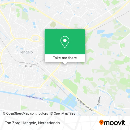 Tsn Zorg Hengelo map