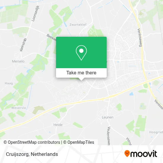 Cruijszorg map