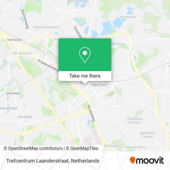 Trefcentrum Laanderstraat map