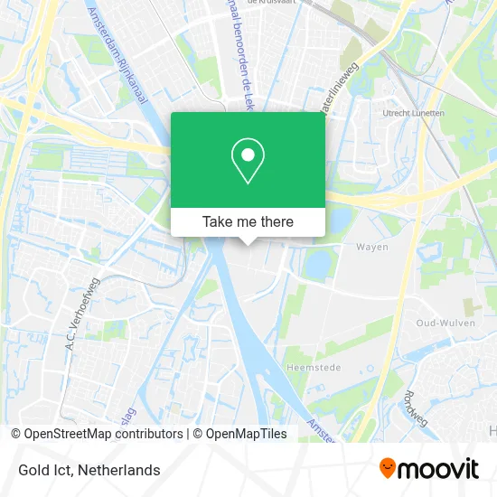 Gold Ict map