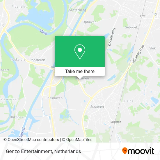 Genzo Entertainment map