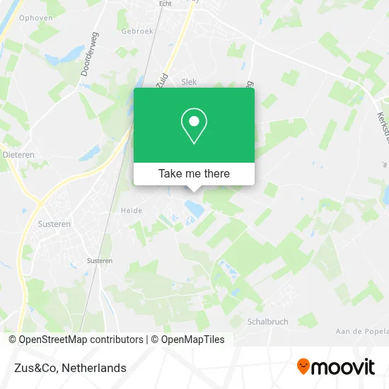 Zus&Co map