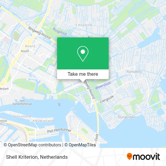 Shell Kriterion map