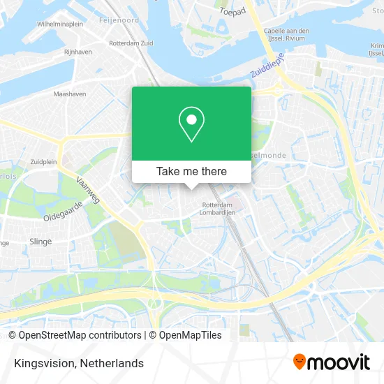 Kingsvision map