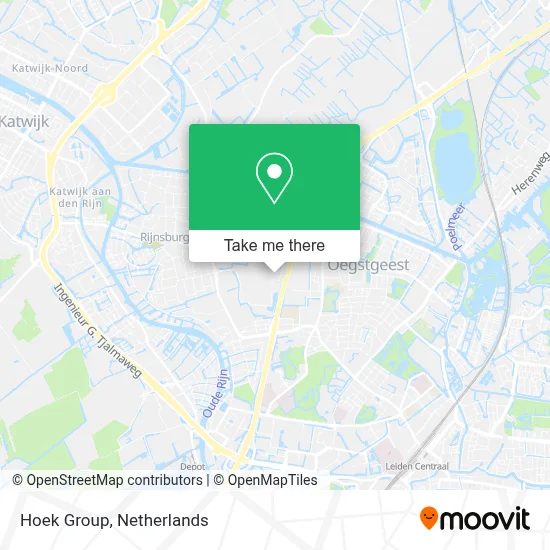Hoek Group map