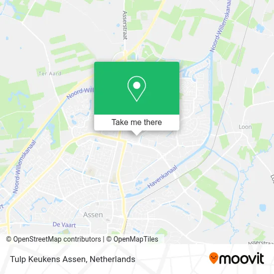 Tulp Keukens Assen map