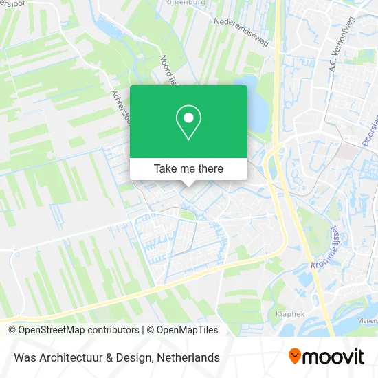 Was Architectuur & Design map