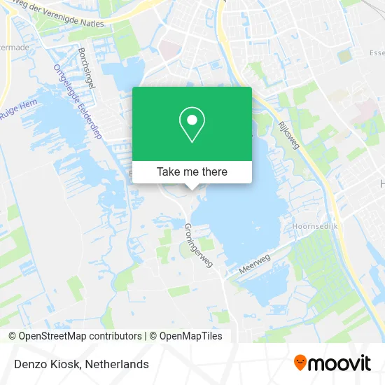 Denzo Kiosk map
