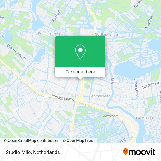 Studio Milo map