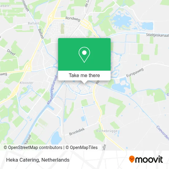 Heka Catering map