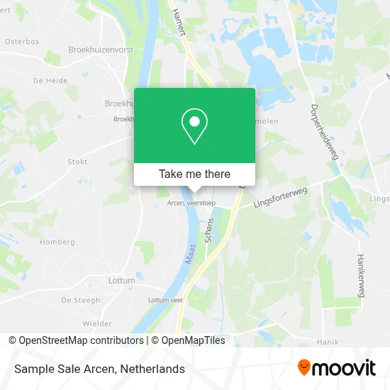 Sample Sale Arcen map