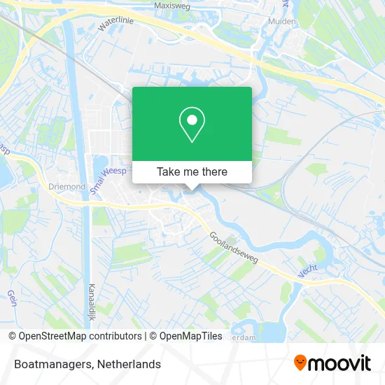 Boatmanagers Karte