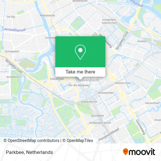 Parkbee map