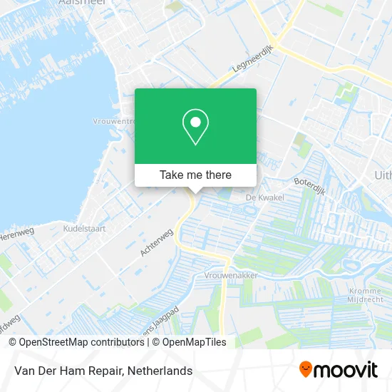 Van Der Ham Repair map