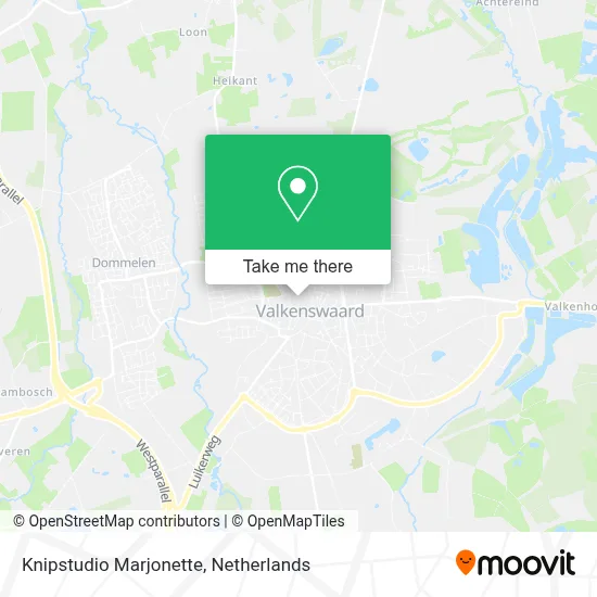 Knipstudio Marjonette map