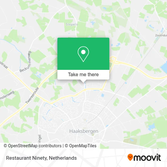 Restaurant Ninety map