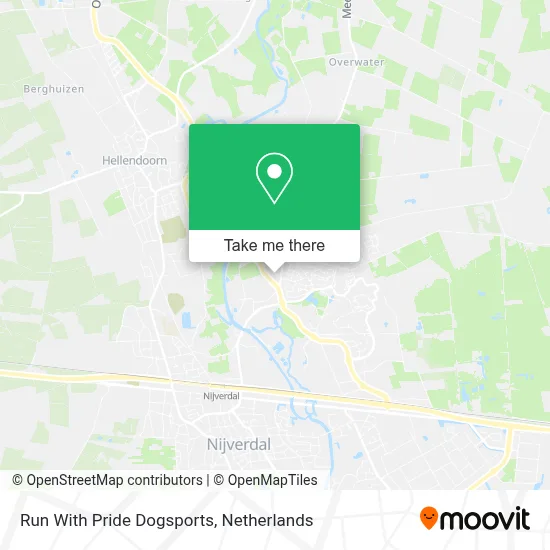 Run With Pride Dogsports map
