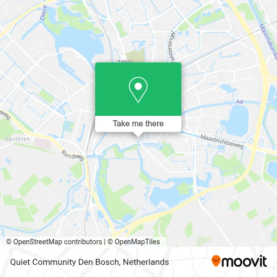Quiet Community Den Bosch map