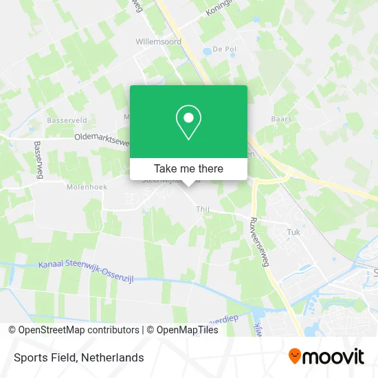 Sports Field map