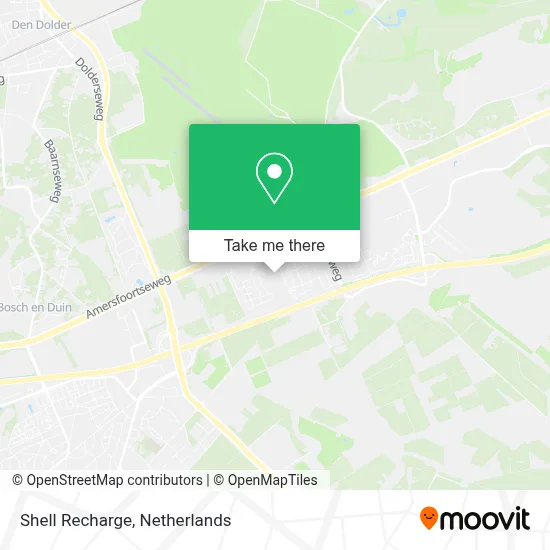 Shell Recharge map